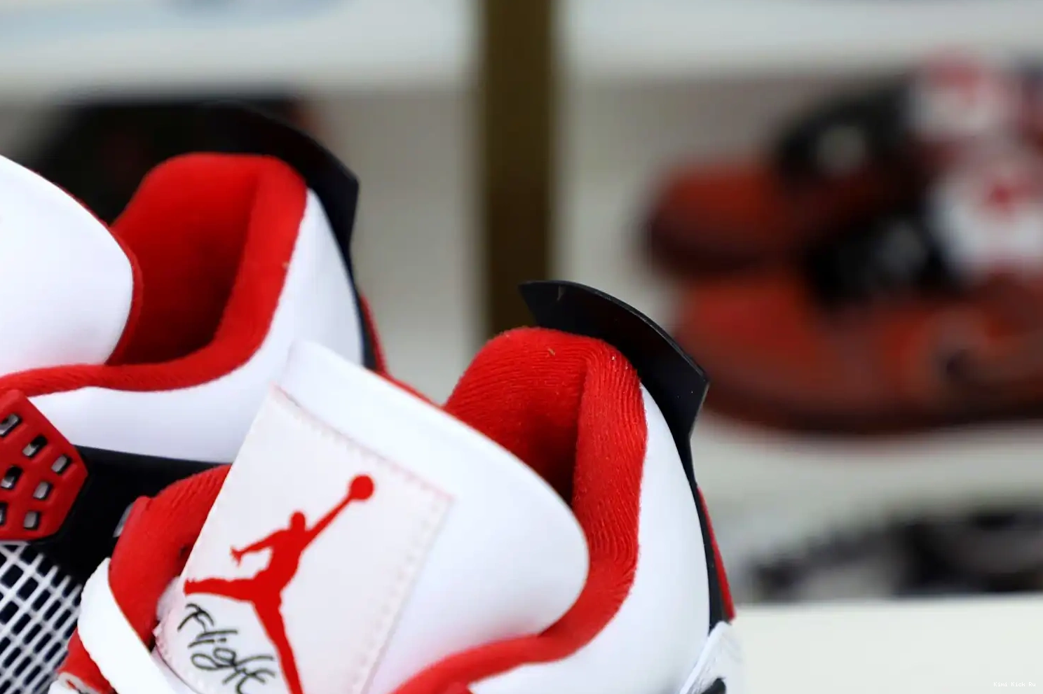 2012 'FIRE RED' AIR Kimikick JORDAN 4 RETRO 0804